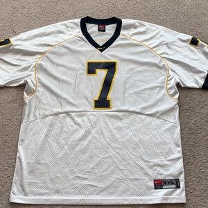 Nike University of Michigan Men's White Jersey. XXL. GUC